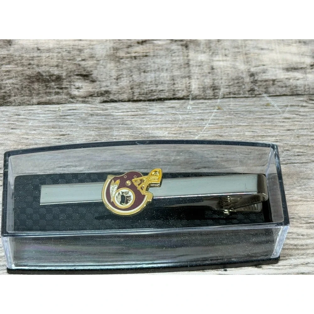 NFL Washington Redskins Tie Clip Silver New‎ Helmet